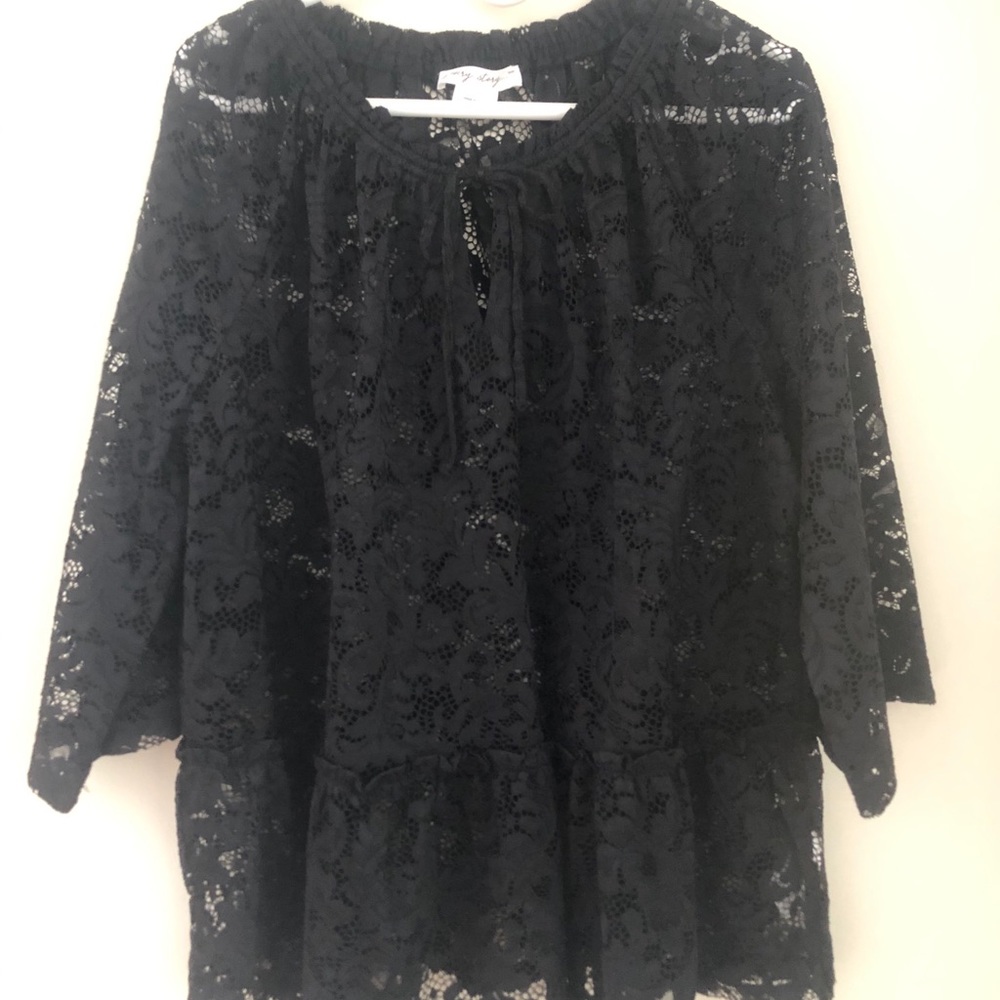 Beautiful lace layering top